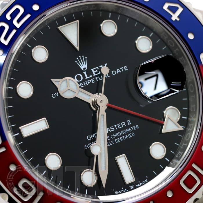 中古)ROLEX ロレックス GMTマスター II 126710BLRO マークⅠベゼル