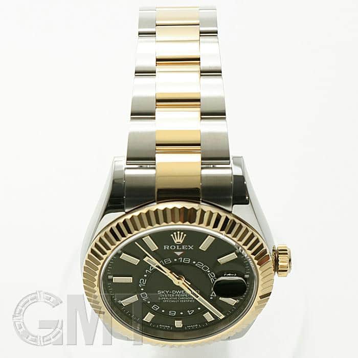 中古)ROLEX ロレックス スカイドゥエラー 326933 ブラック（商品ID