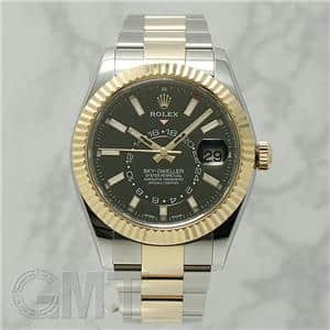中古)ROLEX ロレックス スカイドゥエラー 326933 ブラック（商品ID
