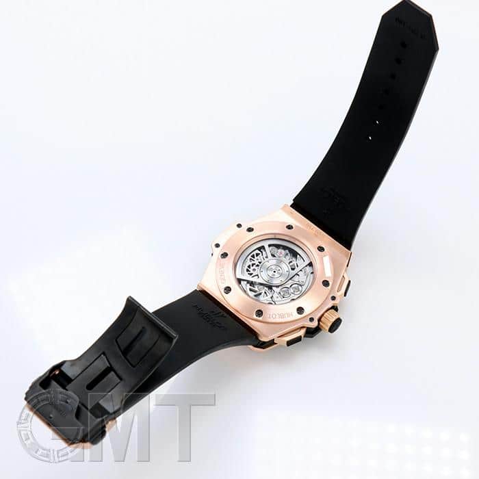 中古)HUBLOT ウブロ キングパワー ウニコ キングゴールド カーボン 701