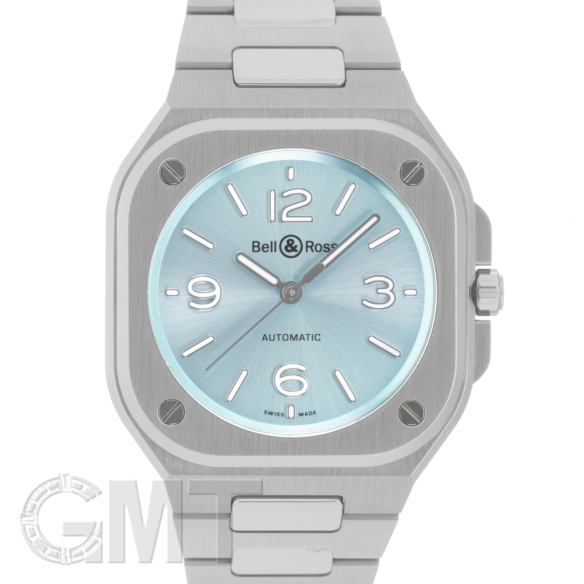 新品)BELL & ROSS ベル&ロス BR -05 36mm アイスブルー BR05A-S-BU-ST