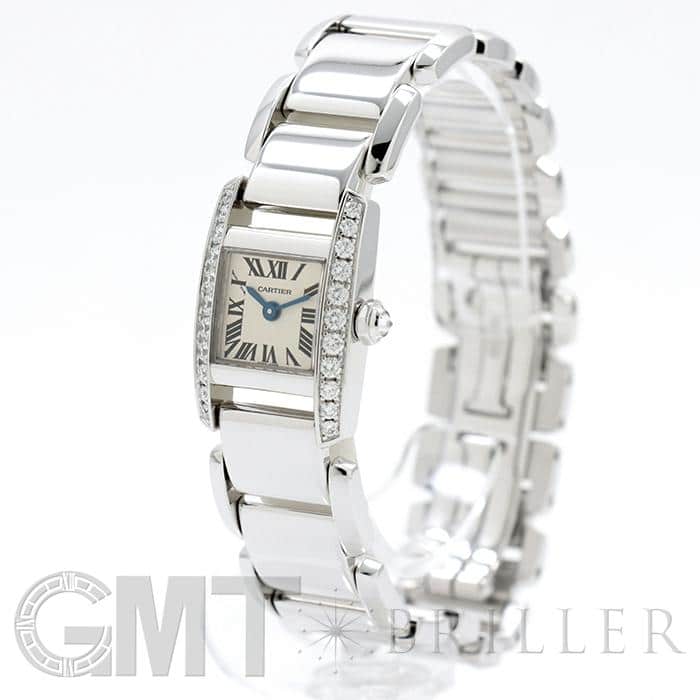 中古 カルティエ CARTIER WE70069H アイボリー レディース 腕時計 中古)CARTIER カルティエ タンキッシムSM WE70069H（商品ID