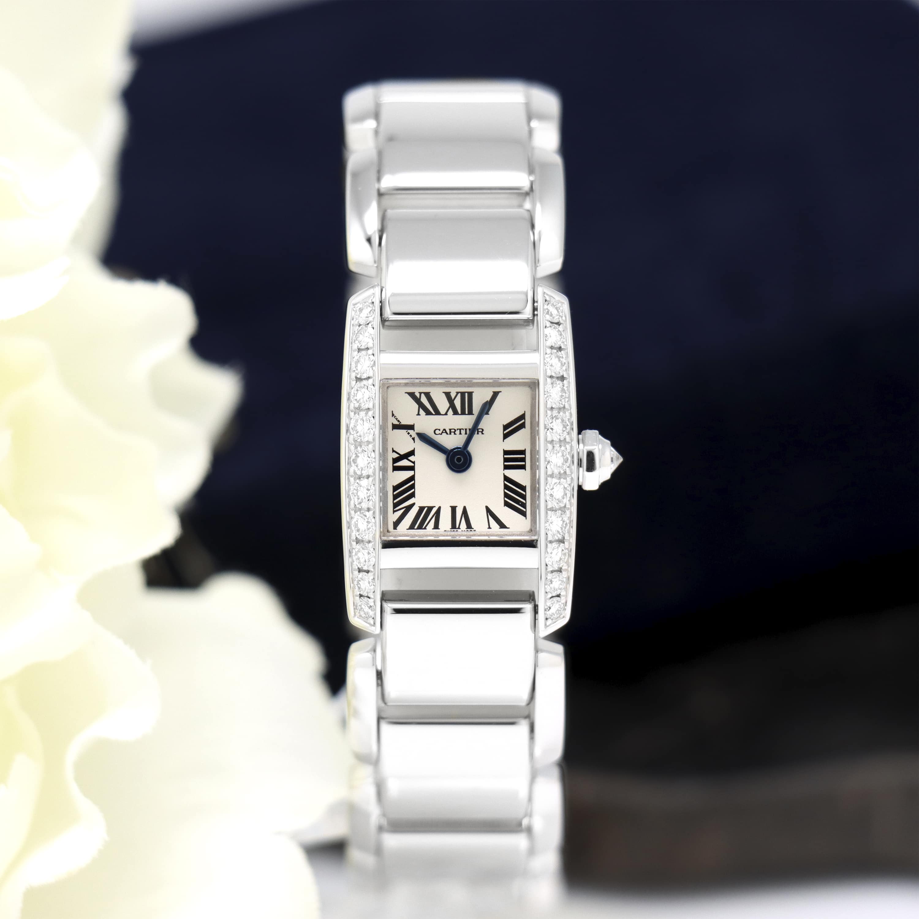 中古 カルティエ CARTIER W31055M7 ホワイト ユニセックス 腕時計 Cartier（カルティエ） パシャC ビッグデイト 腕時計 W31055M7