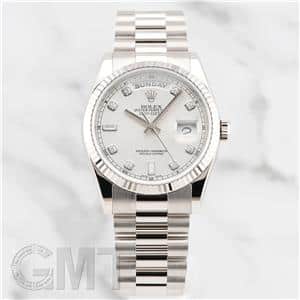 ROLEX ロレックス デイデイト 118239A シルバー【裏蓋保護シール付き】 メイン