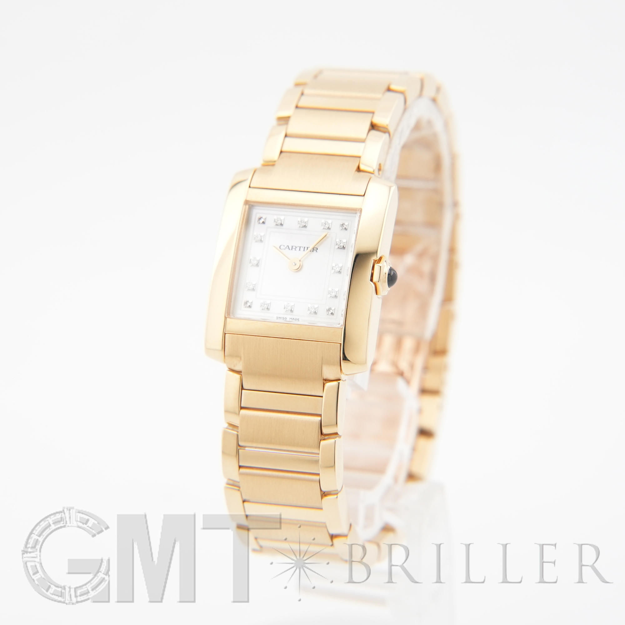 中古)CARTIER カルティエ タンク フランセーズ SM イエローゴールド