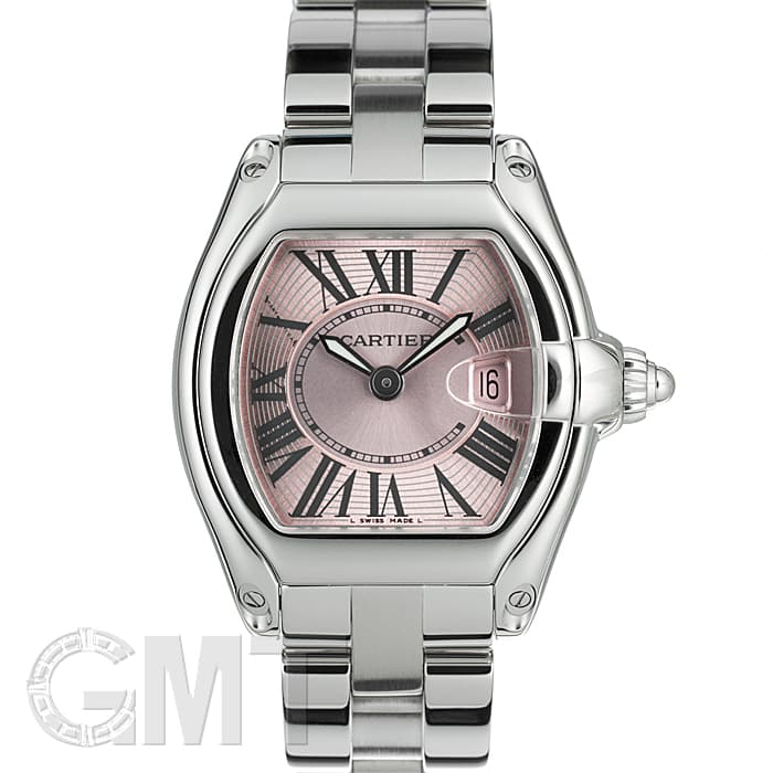 中古)CARTIER カルティエ ロードスター ミニ ピンク W62017V3（商品ID