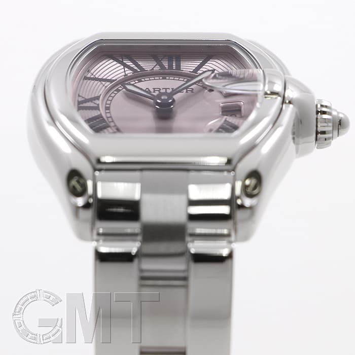 カルティエ　ロードスター　ピンク　腕時計 中古)CARTIER カルティエ ロードスター ミニ ピンク W62017V3（商品ID