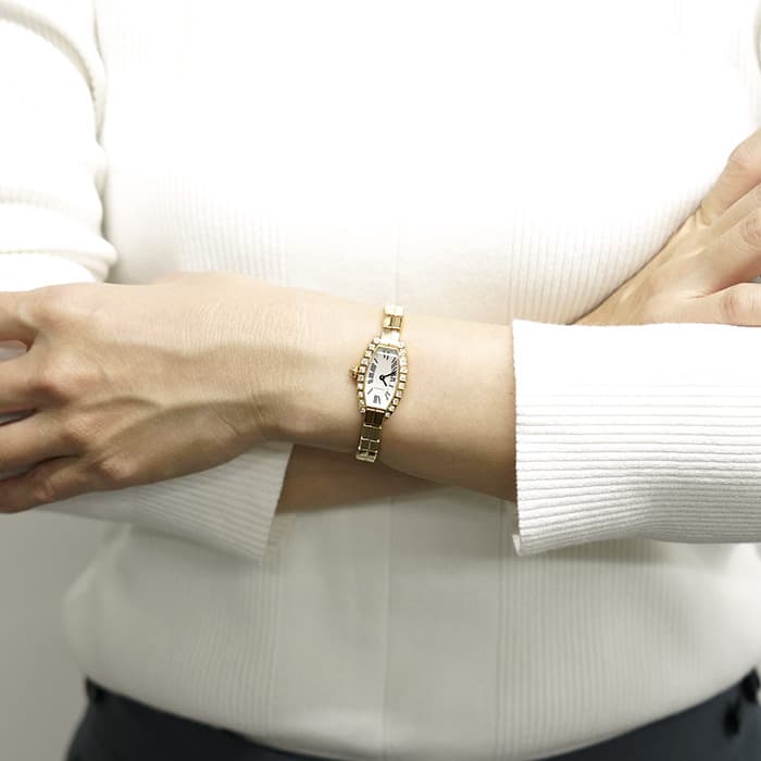 中古)CARTIER カルティエ ミニトノー ラニエール WJ2007X3（商品ID