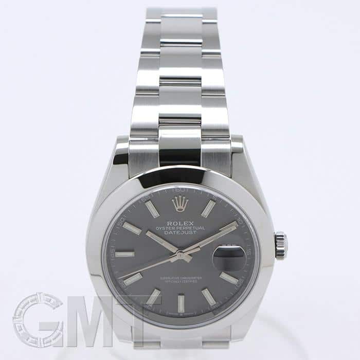 中古)ROLEX ロレックス デイトジャスト 41 126300 ダークロジウム