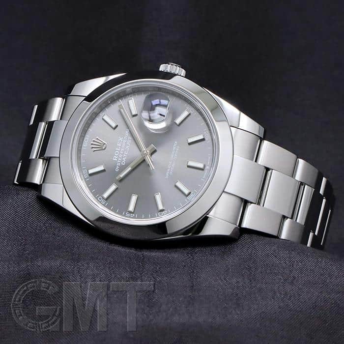 中古)ROLEX ロレックス デイトジャスト 41 126300 ダークロジウム