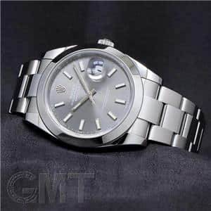 ROLEX ロレックス デイトジャスト 41 126300 ダークロジウム オイスターブレス メイン