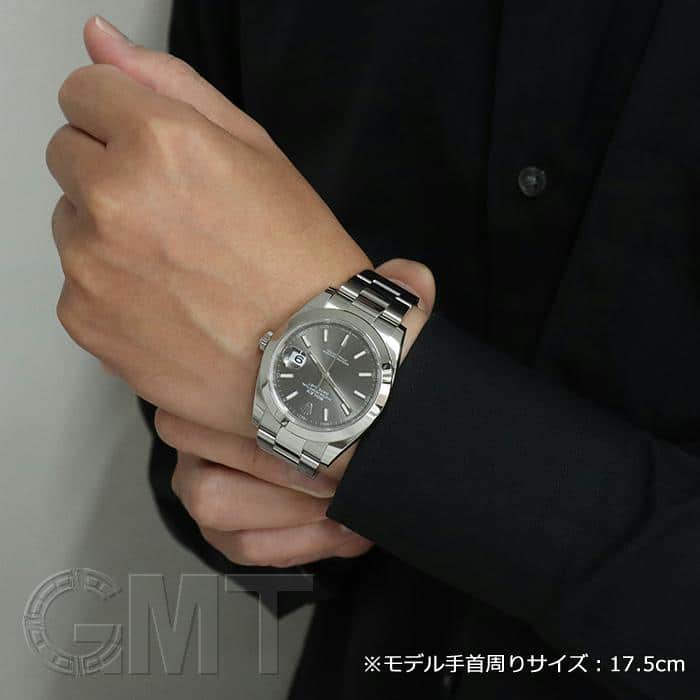 中古)ROLEX ロレックス デイトジャスト 41 126300 ダークロジウム