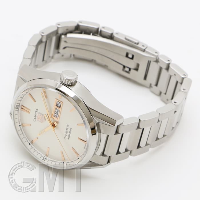 新品)TAG HEUER タグ・ホイヤー カレラ デイデイト シルバー WAR201D