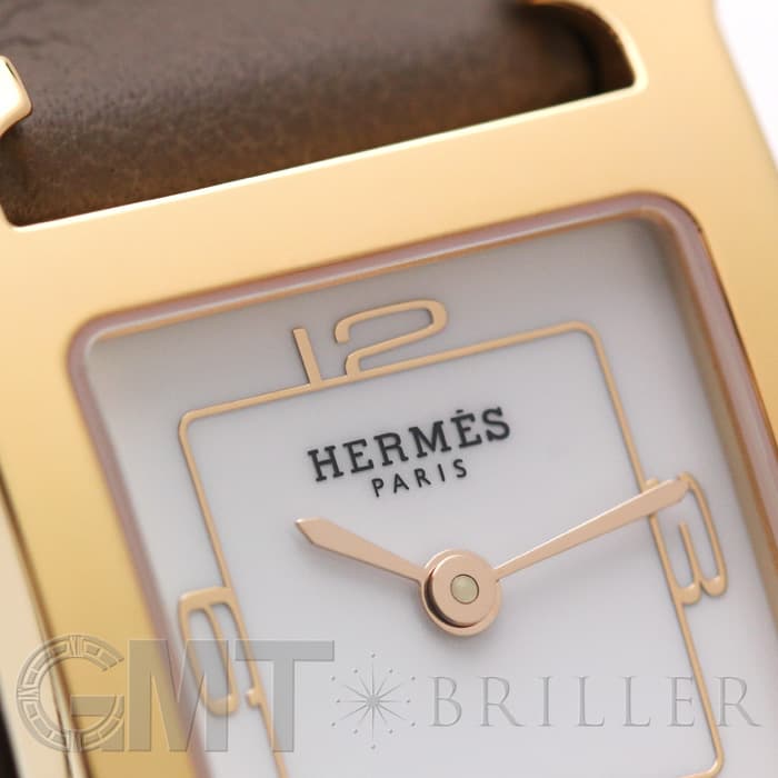 新品)HERMES エルメス Hウォッチ HH1.1.201 W049197WW00 ピンク