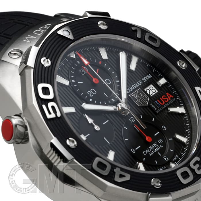 中古)TAG HEUER タグ・ホイヤー アクアレーサー クロノ アメリカズ