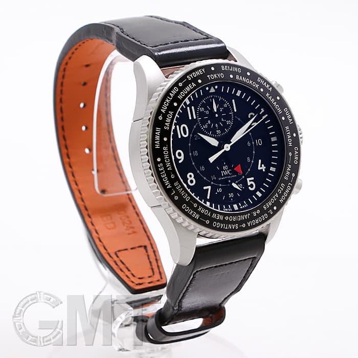 インターナショナルウォッチカンパニー IWC タイムゾーナー 腕時計 【中古】 中古)IWC インターナショナルウォッチカンパニー パイロットウォッチ