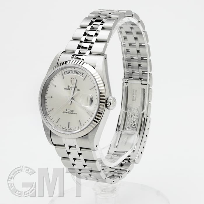 中古)TUDOR チューダー プリンス デイトデイ 76214 シルバー（商品ID