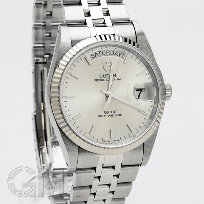 中古)TUDOR チューダー プリンス デイトデイ 76214 シルバー（商品ID