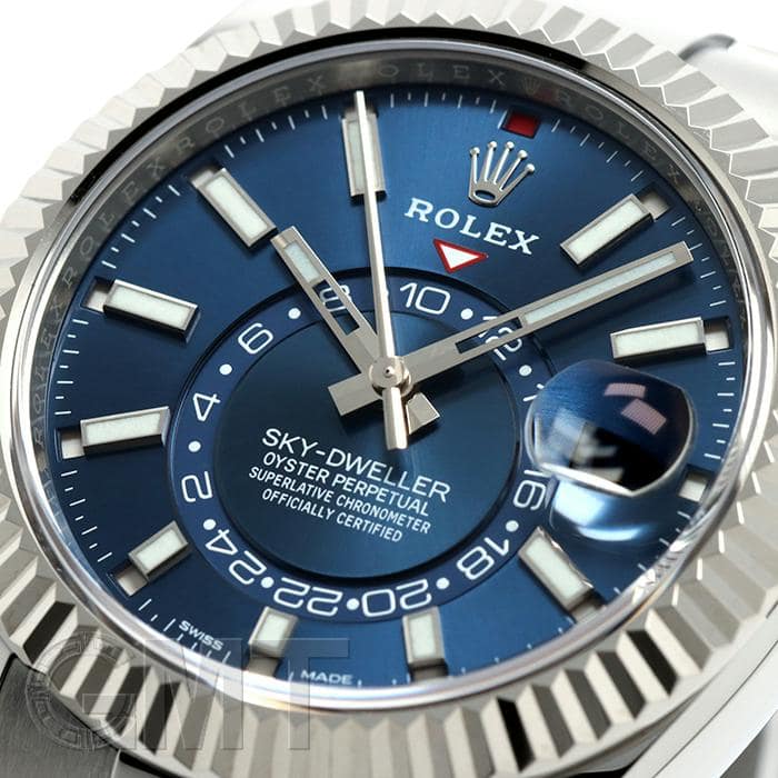中古)ROLEX ロレックス スカイドゥエラー 326934 ブルー オイスター
