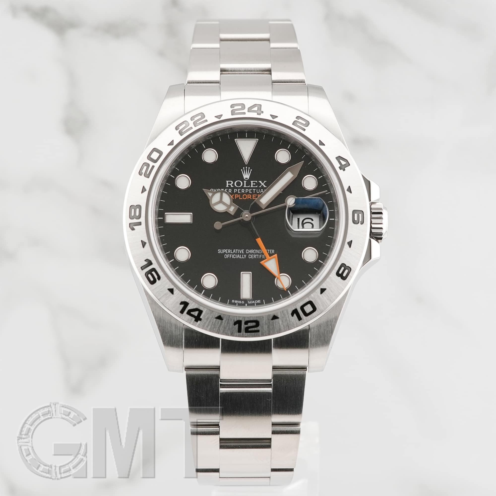 中古)ROLEX ロレックス エクスプローラー II 216570 ブラック（商品ID