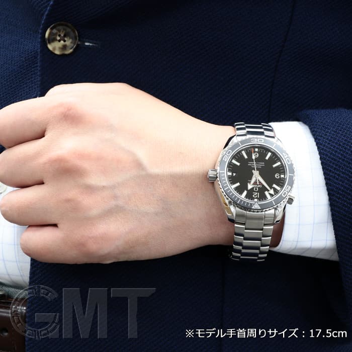 中古)OMEGA オメガ シーマスター プラネットオーシャン 42mm ブラック