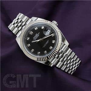 ROLEX ロレックス デイトジャスト 41 126334G ブラック ジュビリーブレス ランダムシリアル メイン