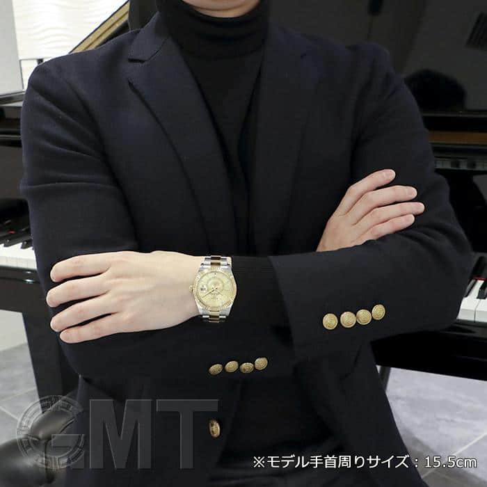 中古)ROLEX ロレックス スカイドゥエラー 326933 シャンパン（商品ID