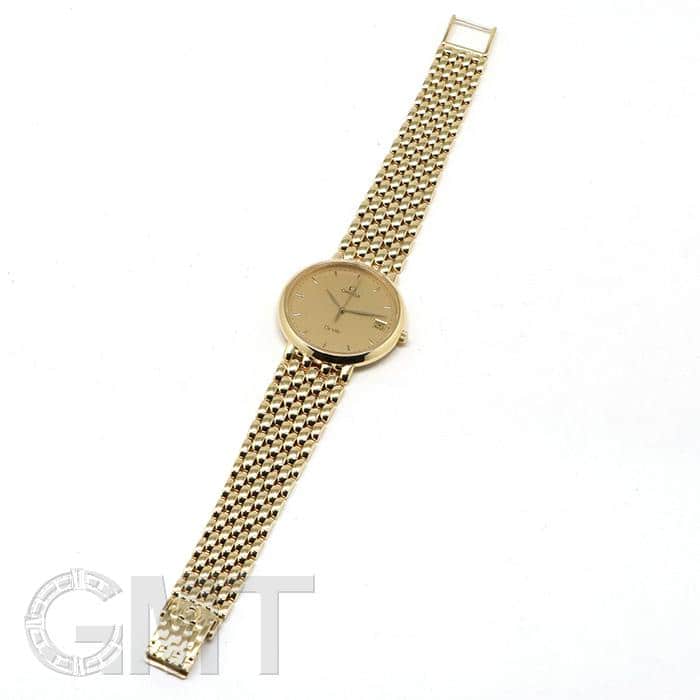 中古)OMEGA オメガ デ・ヴィル クォーツ 7120.11 イエローゴールド