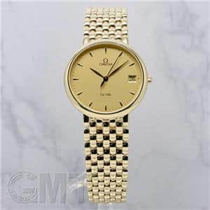 中古)OMEGA オメガ デ・ヴィル クォーツ 7120.11 イエロー