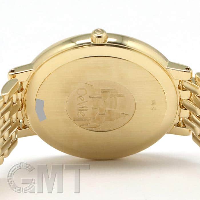 中古)OMEGA オメガ デ・ヴィル クォーツ 7120.11 イエロー