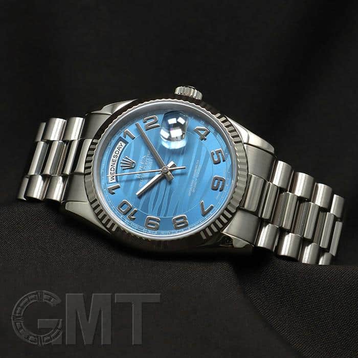 中古)ROLEX ロレックス デイデイト 118239 ブルーウェーブ（商品ID