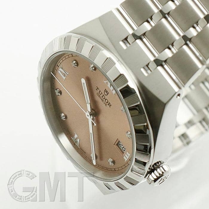 新品)TUDOR チューダー ロイヤル M28500-0009 サーモンピンク 8