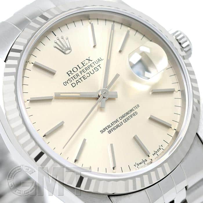 中古)ROLEX ロレックス デイトジャスト 16234 シルバー（商品ID