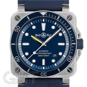 BELL & ROSS ベル&ロス BR 03-92 インストゥルメント ダイバー ブルー BR0392-D-BU-ST/SRB メイン