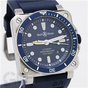 BELL & ROSS ベル&ロス BR 03-92 インストゥルメント ダイバー ブルー BR0392-D-BU-ST/SRB メイン