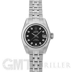 TUDOR チューダー プリンセス デイト 92514G ブラック 10Pダイヤ 22mm メイン
