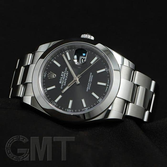 中古)ROLEX ロレックス デイトジャスト 41 126300 ブラック オイスター
