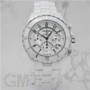 中古)CHANEL シャネル J12 クロノグラフ H1007 ホワイトセラミック