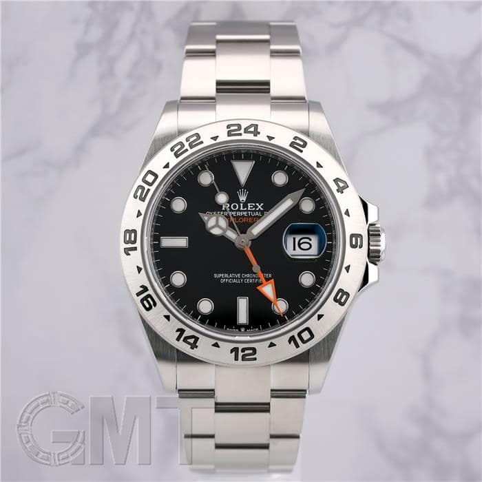 中古)ROLEX ロレックス エクスプローラー II 226570 ブラック（商品ID