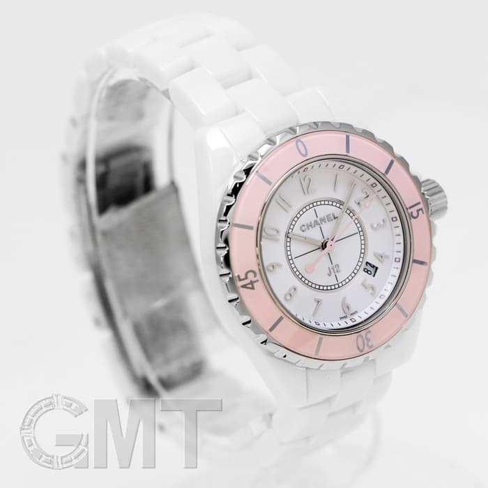 新品)CHANEL シャネル J12 ソフトピンク 33mm H4467【世界1200本限定