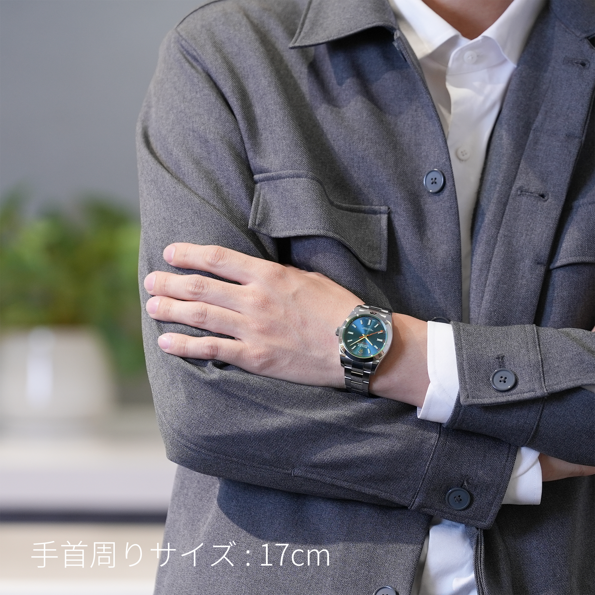 中古)ROLEX ロレックス ミルガウス 116400GV Zブルー（商品ID