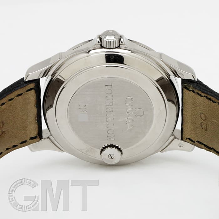 委託)OMEGA オメガ デ・ヴィル センター トゥールビョン ホワイト