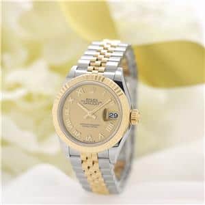 ROLEX ロレックス デイトジャスト 28 279173 シャンパン ローマ メイン