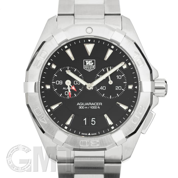 電池交換済 TAG Heuer タグホイヤー アクアレーサー WAF1410 BA0812 デイト 300m防水 黒 ブラック SS ステンレス レディース クォーツ【6ヶ月保証】【腕時計】【中古】 TAG Heuer - 電池交換済 TAG Heuer タグホイヤー アクアレーサー