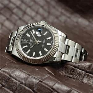 ROLEX ロレックス デイトジャスト II 116334 ブラック メイン