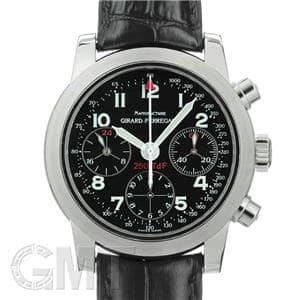 ジラール・ペルゴ　純正　アリゲーター　メンズ　ブラック　新品 中古)GIRARD PERREGAUX ジラール・ペルゴ フェラーリ 250 GT TdF