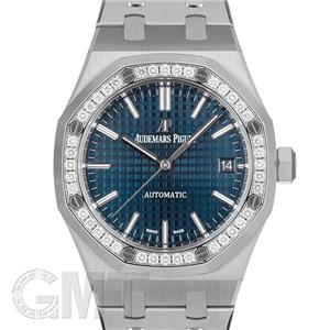 AUDEMARS PIGUET オーデマ・ピゲ ロイヤルオーク 15451ST.ZZ.1256ST.03 37mm ブルー ベゼルダイヤ メイン