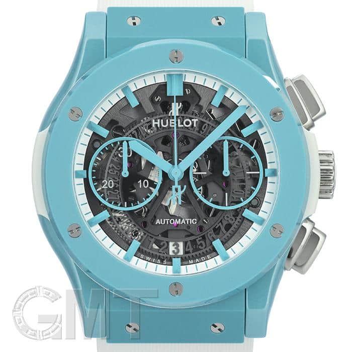 中古)HUBLOT ウブロ クラシック アエロフュージョン クロノグラフ