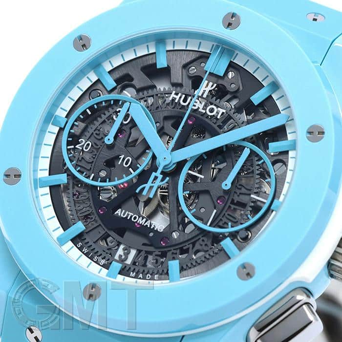 中古)HUBLOT ウブロ クラシック アエロフュージョン クロノグラフ