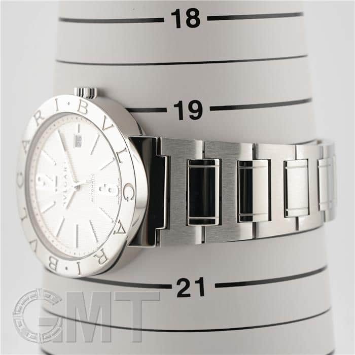 【美品】土日限定BVLGARI ブルガリBB42 /BB 42WSSD/AT 新品)BVLGARI ブルガリ ブルガリ・ブルガリ クロノグラフ